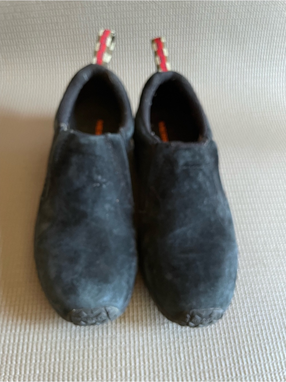 Merrell Jungle Moc Slip-On Shoes - Midnight Black Suede Men 8
